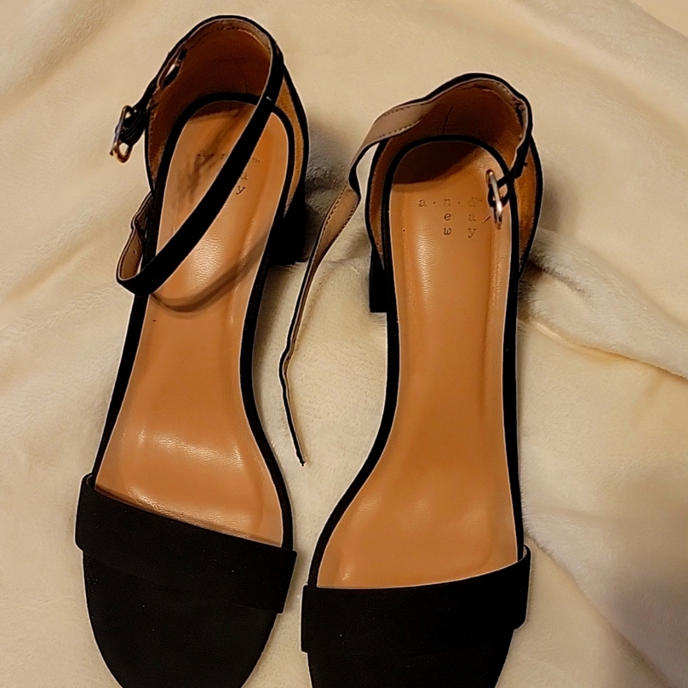 Black sandals
